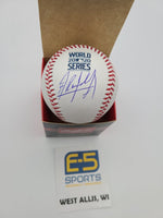 Randy Arozarena Tampa Rays Signed Autographed World Series Baseball FANATICS