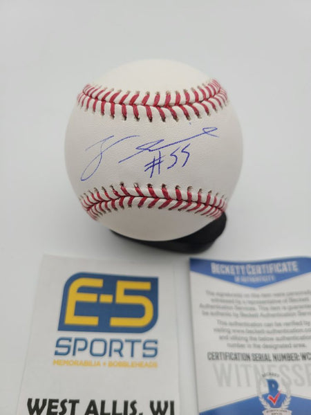 Zadarius Smith Packers Signed Autographed Official MLB Baseball BECKETT