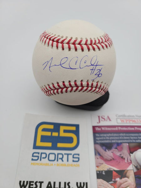 Nick Collins Packers Signed Autographed Official MLB Baseball JSA