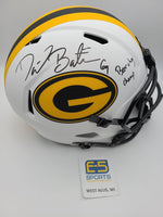 David Bakhtiari Packers Signed Autographed Full Size Lunar Eclipse Rep Helmet