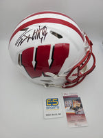 JJ Watt Wisconsin Badgers Signed Autographed Full Size Authentic Speed Helmet