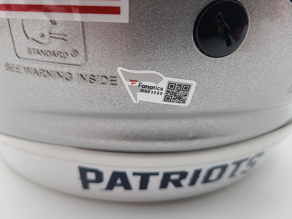 Tom Brady Signed New England Patriots Authentic Speed Flex Helmet FAN 31515  – Denver Autographs