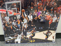 Giannis NBA Finals Officially Licensed 16x20 Photo "The Alley Oop"