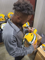 Amari Rodgers Packers Signed Autographed Full Size Replica Speed Helmet JSA