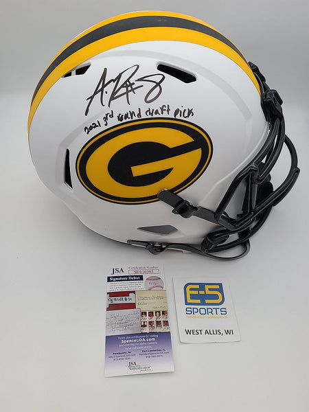 Amari Rodgers Packers Signed Autographed Full Size Replica LUNAR Helmet JSA