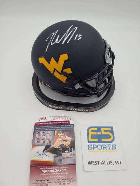 Rasul Douglas Packers West Virginia Mountaineers Signed Autographed Mini Helmet