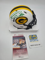 Donald Driver Packers Signed Autographed Lunar Eclipse Speed Mini Helmet