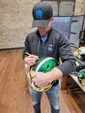 Jordy Nelson Packers Signed Autographed Full Size Replica FLASH Helmet JSA