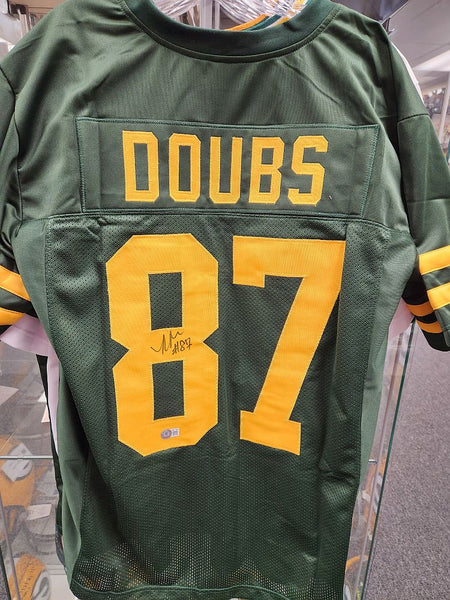 Romeo Doubs Packers Signed Autographed Custom 1950's TB Jersey