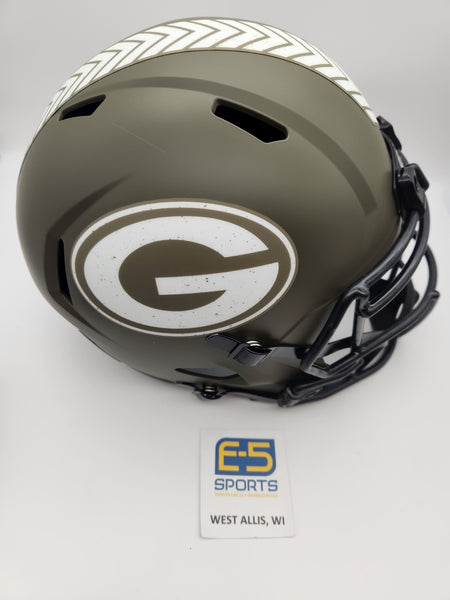 Green Bay Packers Salute to Service Replica Speed Helmet
