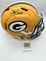 Jordan Love Packers Signed Autographed Full Size Speed Replica Helmet