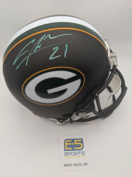 Charles Woodson Green Bay Packers Signed Autographed Matte Black Authentic Helmet