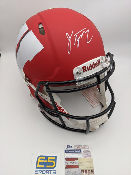 authentic wisconsin badgers football helmet Authenetic Speed Eclipse this authentic size display helmet is perfect for all football fans and great for autographs RIDDELL SPORTS NCAA Wisconsin Badgers