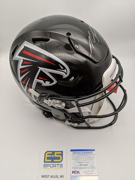autographed speedflex helmet Michael Vick Falcons Signed Autographed Full Size Authentic Speedflex – E-5 Sports