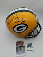 Sean Jones Packers Signed Autographed Full Size Replica Helmet SB 31 Champs JSA