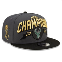2021 Milwaukee Bucks NBA Champions Locker Room New Era Hat