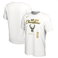 2021 Milwaukee Bucks NBA Champions Locker Room Nike T Shirt